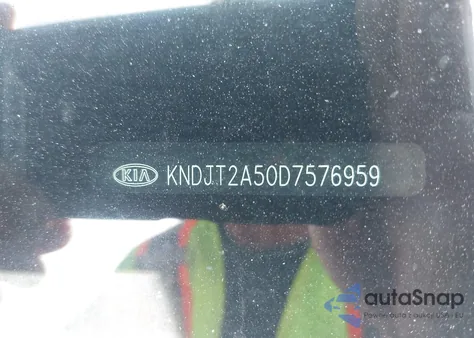 2013 Kia Soul из США, поврежденный, VIN KNDJT2A50D7576959